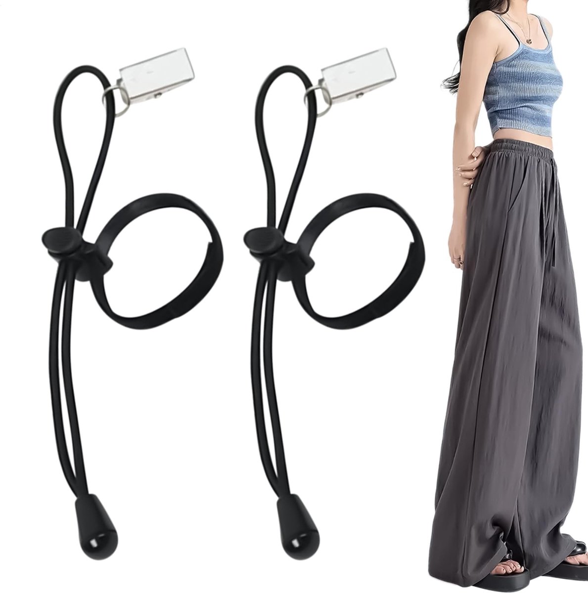 Dailygoods- Backdrop Clips - 2 Stuks - Duurzaam - Klemmen Gereedschap - Verstelbaar - Tele