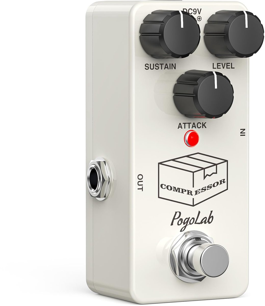 Dailygoods - Compressor Gitaar Pedaal - Analoge Effecten Stompbox
