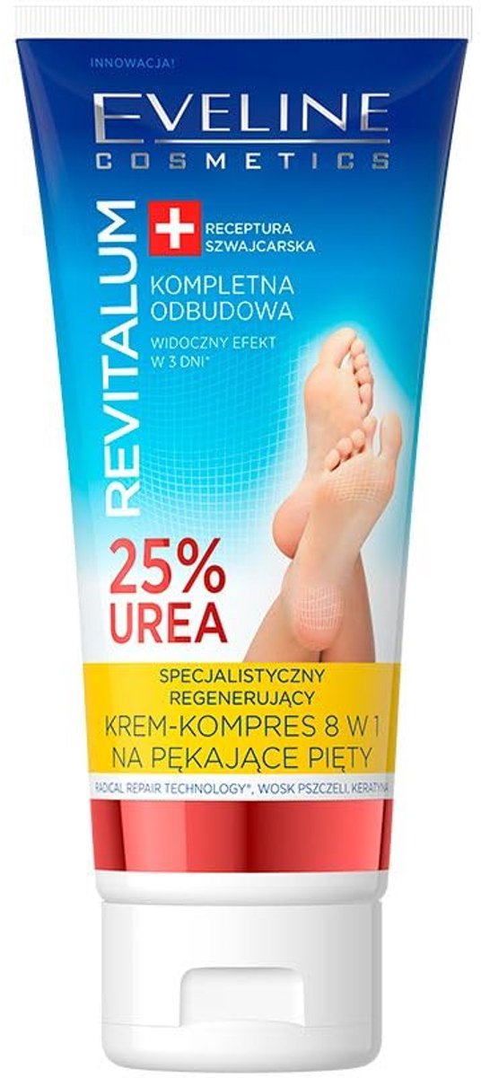 Dailygoods - Revitalum Crème Kompres voor Gebarsten Hielen - 75 ml Voetcrème