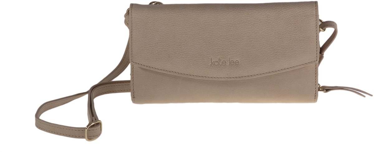 SnelShoppen - Witte Parel NLIYANE Binnenportefeuille Schoudertas Dames - Leren Schouderriemen & Ketting - Perfect voor Feest & Dagelijks Gebruik