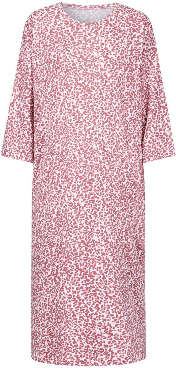 Mey Damen Nachtjapon Met 3/4 Mouw Serie Sleepy Leo Bridal Rose