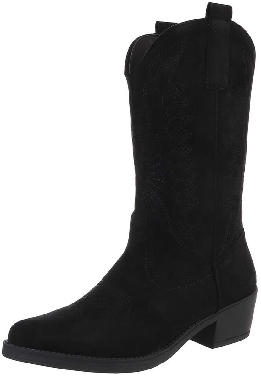 Dames cowboylaars - hoge schacht - casual gebruik Mt:38