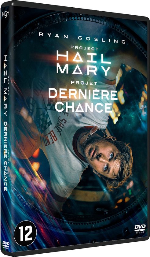 DVD-hoes van Project Hail Mary: Dernière Chance met Ryan Gosling, 12+.