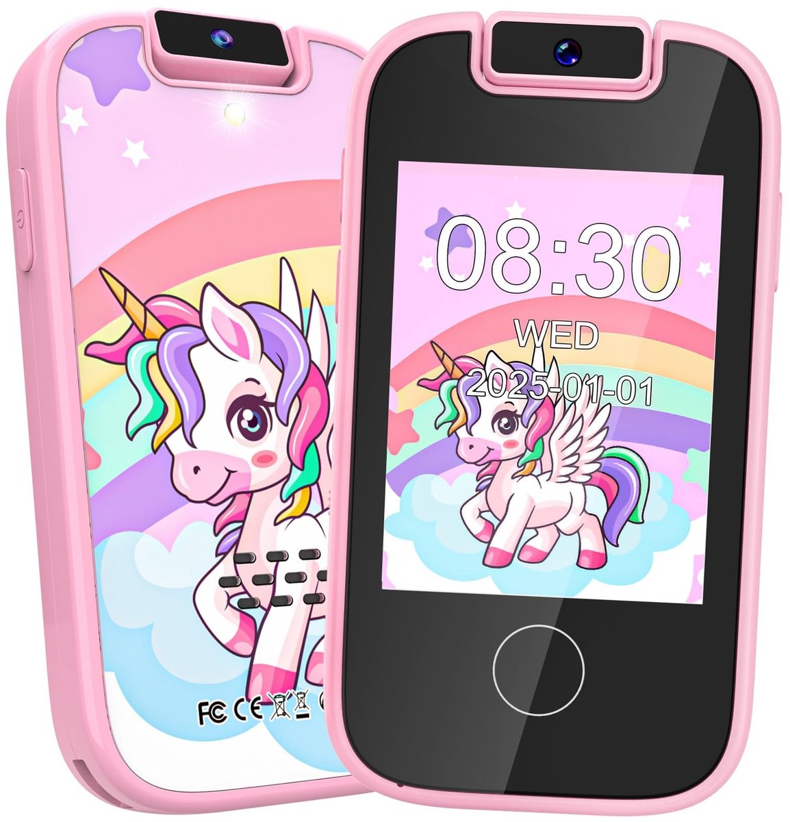 Dailygoods - Kindersmartphone met Touchscreen - Speelgoed Telefoon voor Kinderen van 3-8 Jaar