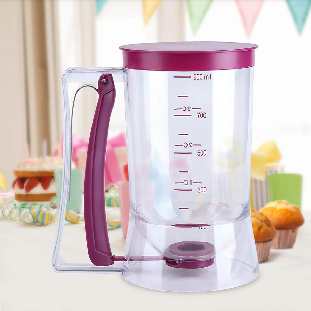Dailygoods - Pancake Beslag Dispenser – Multifunctionele Dispenser voor Muffins en Wafels