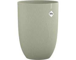 Elho Sereh Hoog 40 - Bloempot voor Binnen & Buiten - 100% Gerecycled Plastic - Ø 39 x H 53.4 cm - Scandinavisch groen