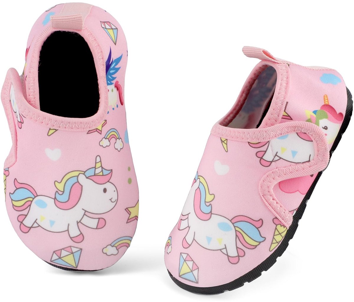 SnelShoppen - TIZAX Waterschoenen Peutertjes Jongens Meisjes Aquasokken Blote Voeten Antislip Sneldrogend Kinderen Strand Zwembad Wandelschoenen 23/23