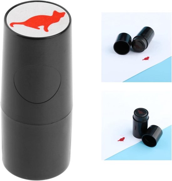 Golf Bal Stempel - Markering Stempel - Golf Bal Markeren - Sneldrogende Inkt - 5.3x2.1cm - Kat van GOLF — afbeelding 2