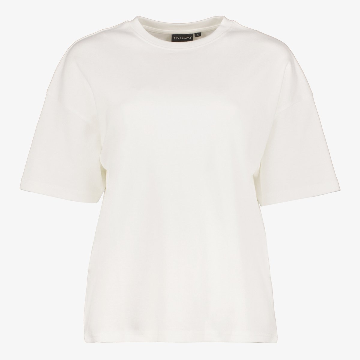 TwoDay oversized dames T-shirt wit - Maat XL