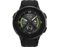 HiFuture MIX 3 Smartwatch - 1,43 inch AMOLED - Bluetooth bellen - Hartslagmeter & SpO2 - 47 mm - Zwart