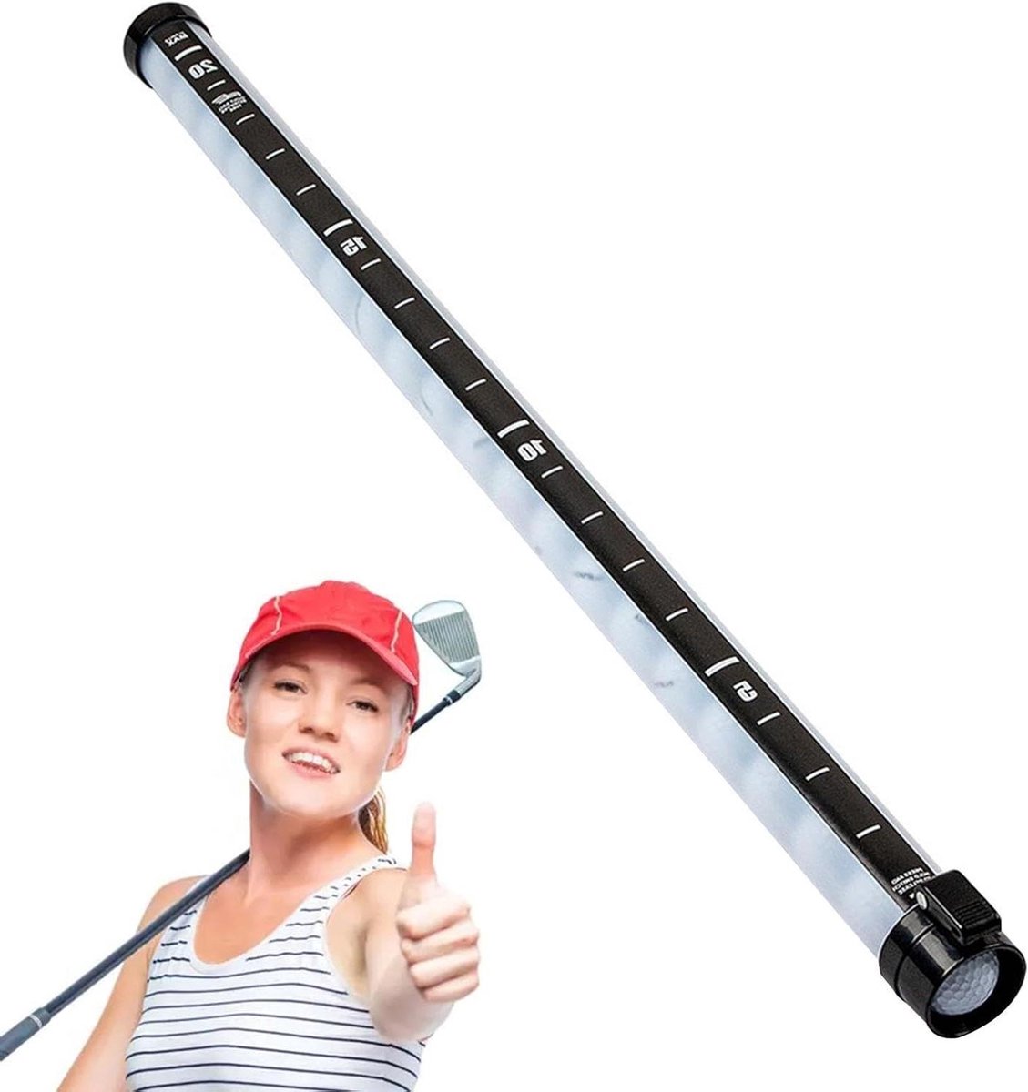 Golfbal verzamelaar - Bal retriever - Golfbaan onderhoud - Geen bukken nodig - 91 cm lengte - Meerkleurig