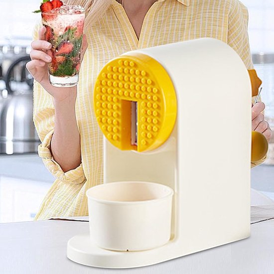 IJsmachine Handmatig - Ice Crusher Slush Maker - Drankjes Maken - Roestvrij Staal Snijder — afbeelding 2