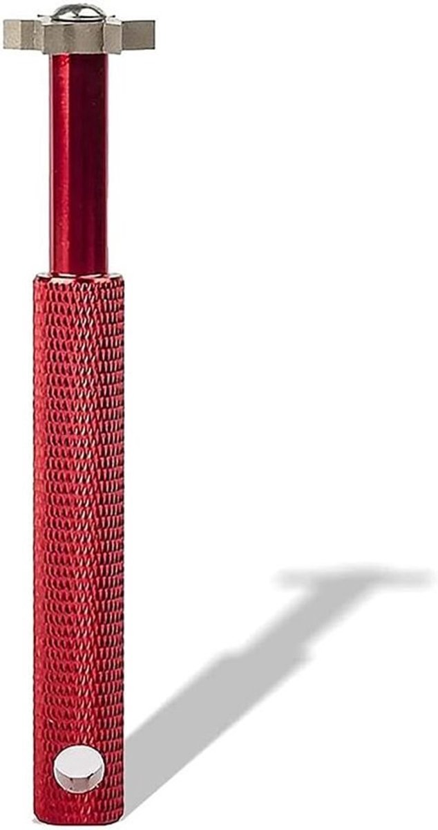 Elektrische Golfclubslijper - Reinigingsgereedschap - Rood - Wig Slijpen - Keuze uit 6 Koppen - Perfecte Groeven - Geschikt voor Alle IJzers
