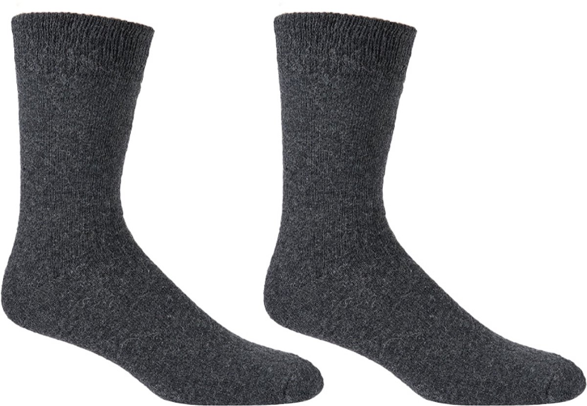 Socks4Fun 6 Paar Sosck4fun Gevoerde Sokken - Alpacawol - Meerkleurig