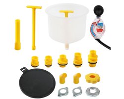 Koelvloeistof Trechter Set - Radiator Ontluchter Vul Tool - Auto Onderhoud - Universeel Koelsysteem - 16 Delig - Niet gespecificeerd