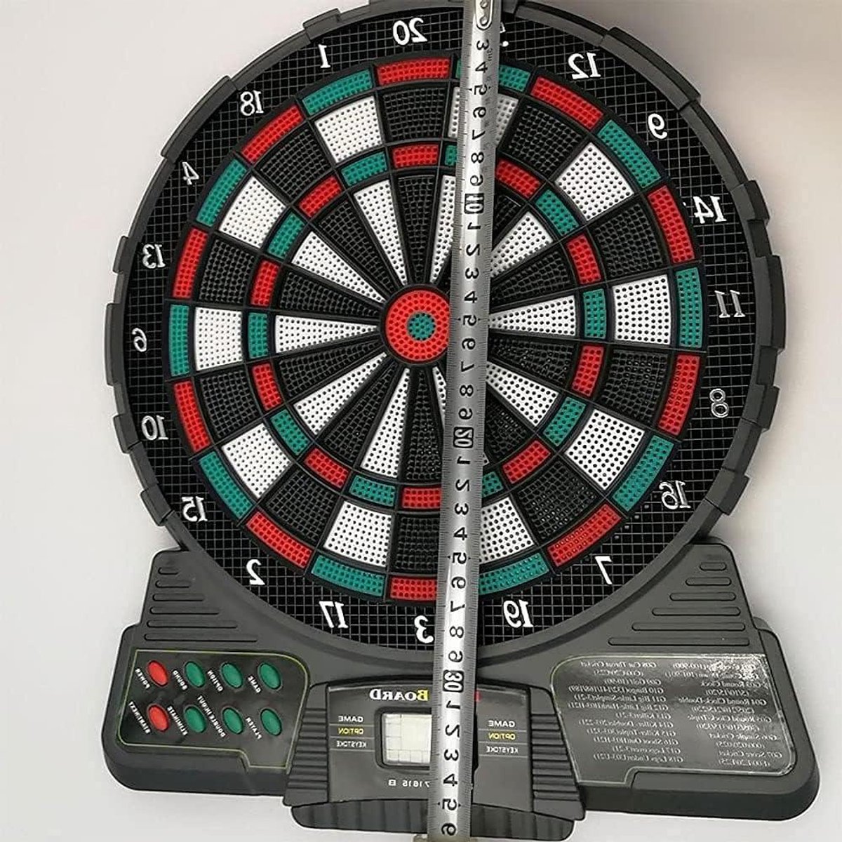 Elektronisch Dartbord - Dartspel Set - Ontspannend Spelen - Automatische Score Teller - 31x37x2.5 CM - Niet gespecificeerd