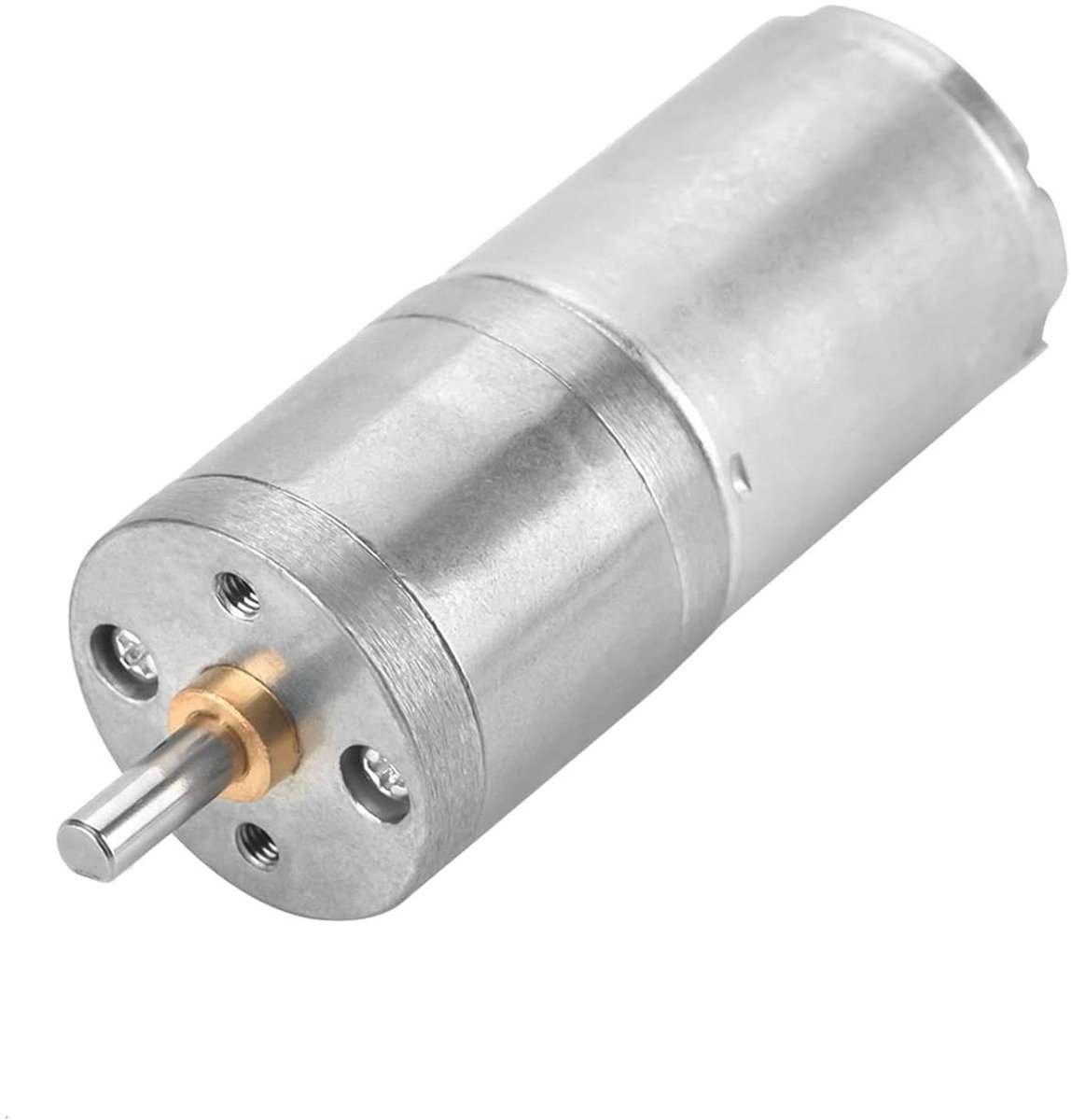 DC Tandwielmotor - Gelijkstroom Motor - Elektronische Slot - Hoge Precisie Tandwielen - 25mm 12V 300RPM - Metaal