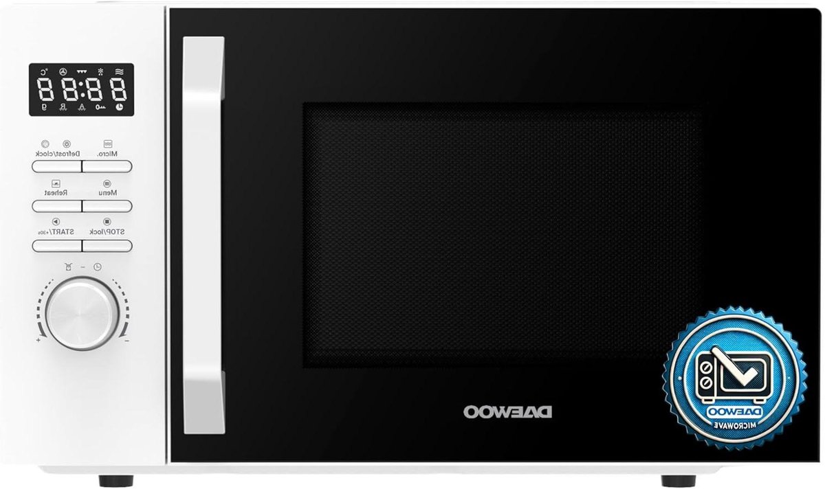 Magnetron - Oven Verwarming - Snel Eten Bereiden - 8 Automatische Programma's - 20 liter - Wit