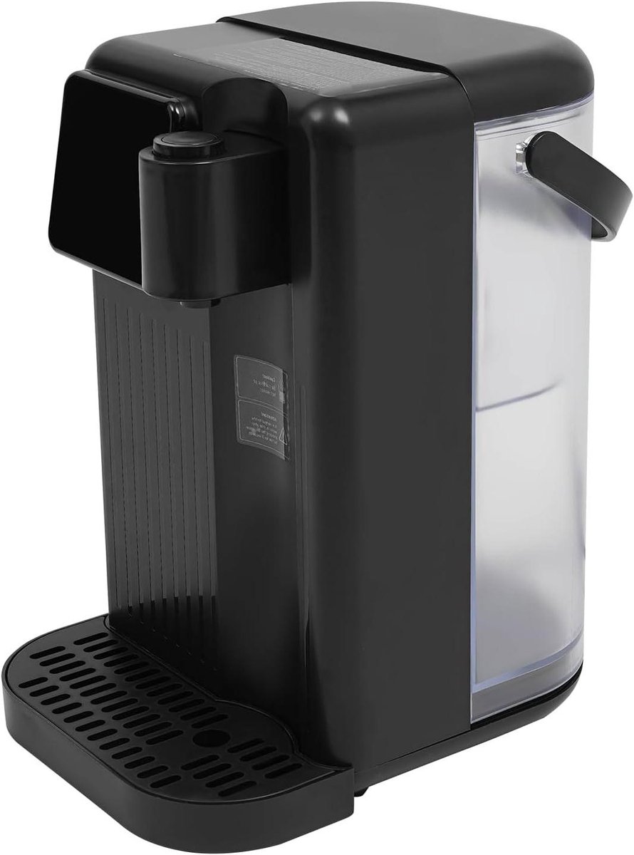 Warmwaterdispenser - Directe Waterkoker - Snel Thee Zetten - Instelbare Temperatuur - 3 Liter - Zwart