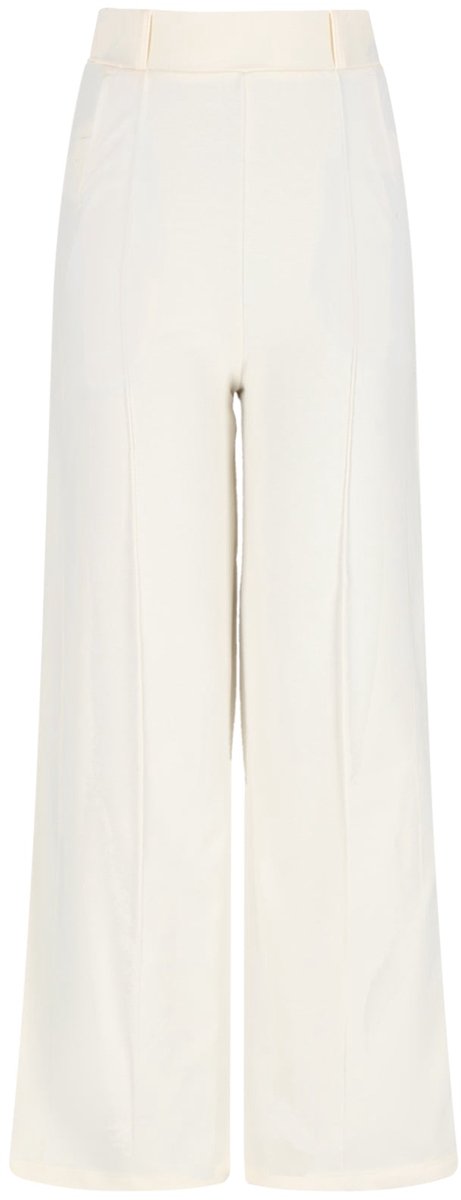 NoBell' - Salet Palazzo Pants with contrast stripes - Rosy Sand - Maat 176