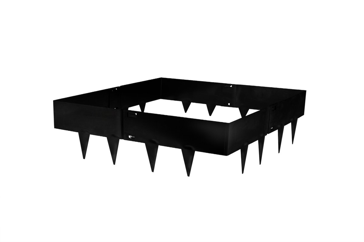 Gietrand Zwart 55 x 55 x 16 cm