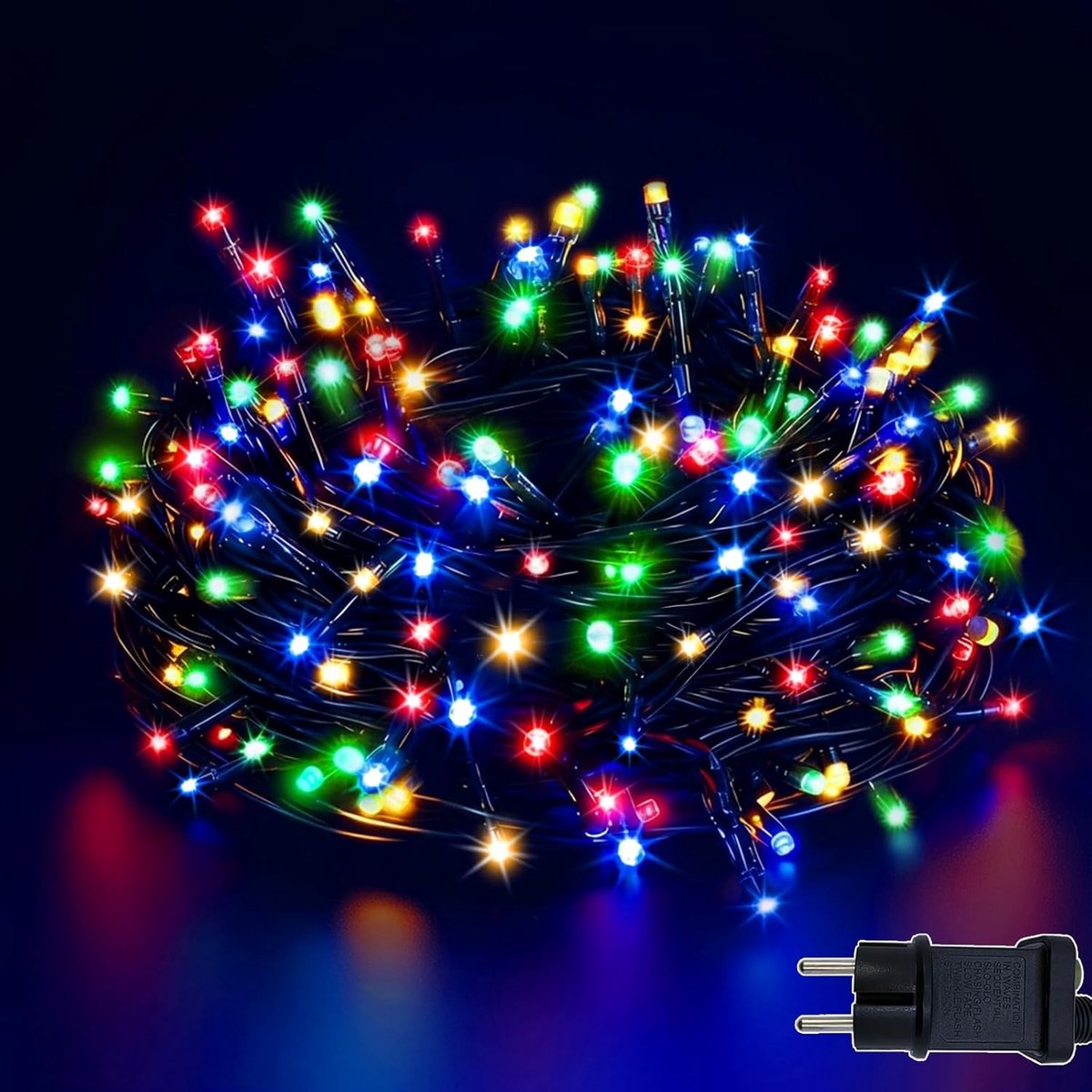 LED-Lichtketting - 20 m - 200 LED's - Waterdichte Verlichting met 8 Modi - Voor Binnen en Buiten