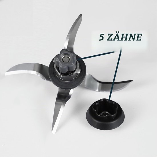 3 stuks 5-tands vervangingskoppeling voor Monsieur Cuisine Smart/Connect — afbeelding 2