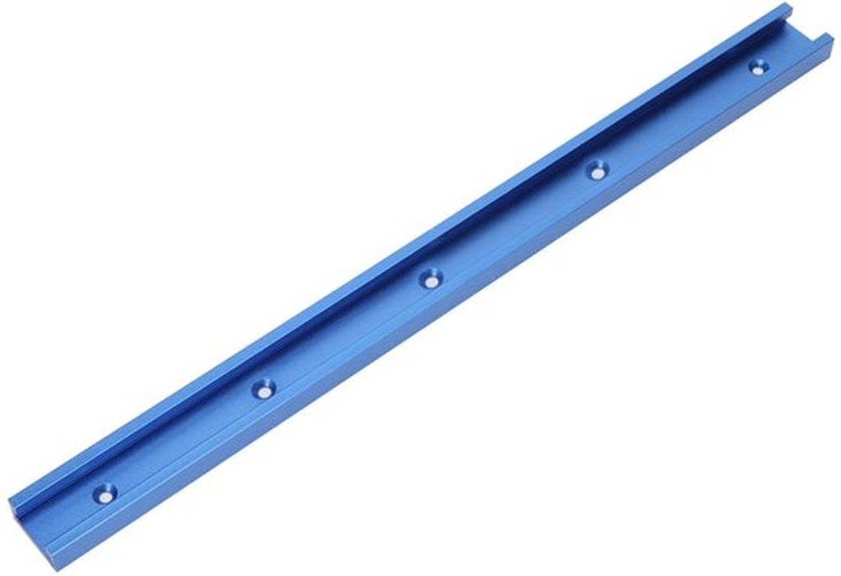 T-Track Rail 800mm - Aluminium T-Sleufrail - Houtbewerking Gereedschap - Slijtvast en Duurzaam - Geschikt voor T-Schroef - Snelwerkende Klem