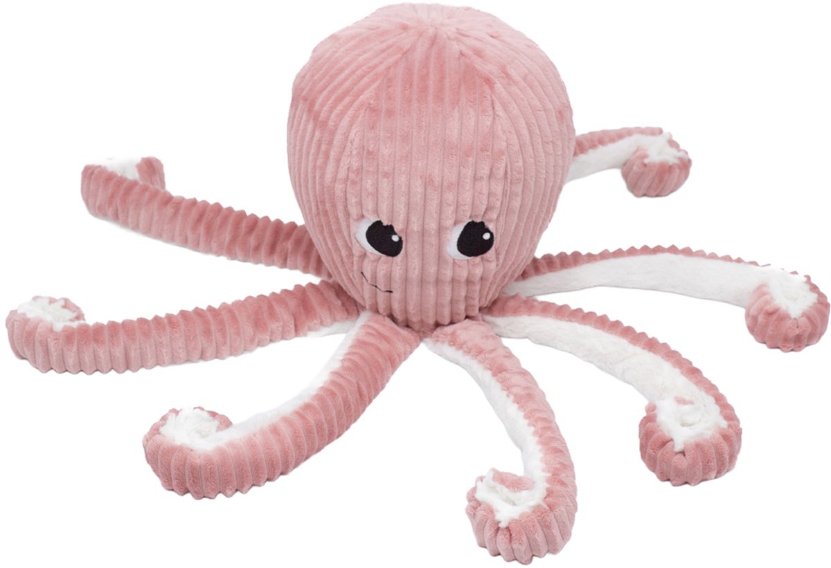 Les Ptipotos Filou The Octopuss Knuffel - Pink