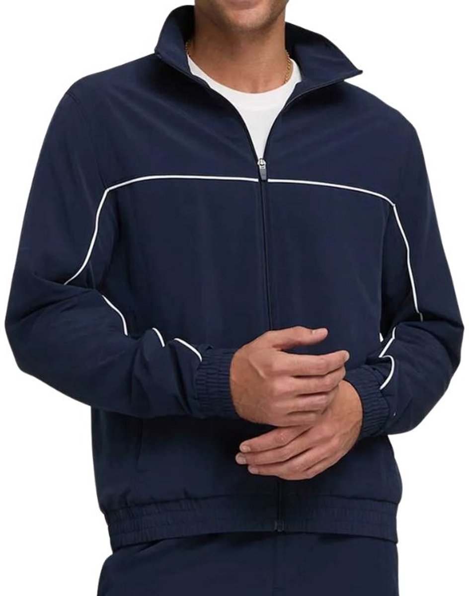 Wilson Jacket Team Woven Colorblock Heren Blauw