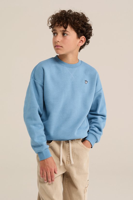 WE Fashion Jongens sweater met embroidery