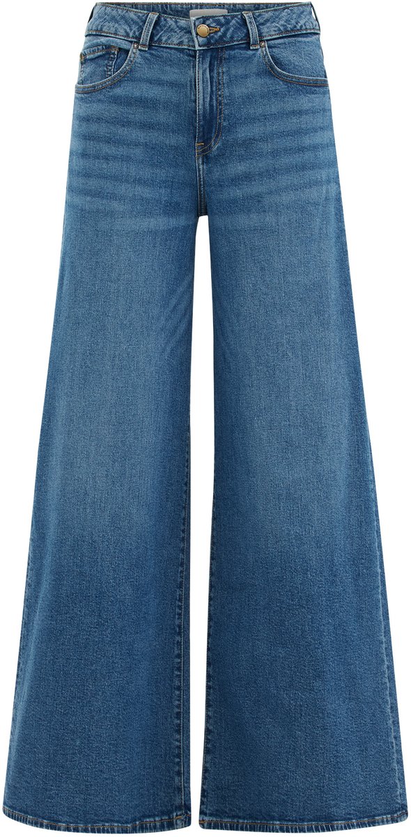 WE Fashion Dames super wide leg jeans