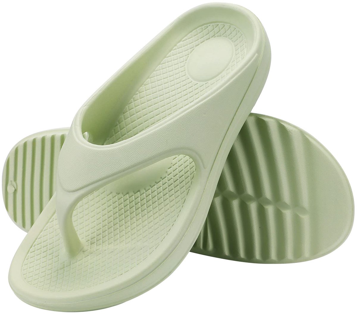 Homaxy - Ergonomic Flip-Flops - Dames Slippers - Anatomic Dames Slippers - Groente
