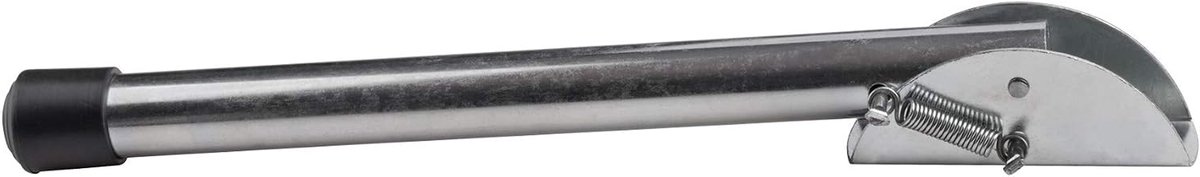 Deurvastzetter - Poortklem - Deuren Open Houden - Rubberen Antislipvoet - 30 cm - Zink