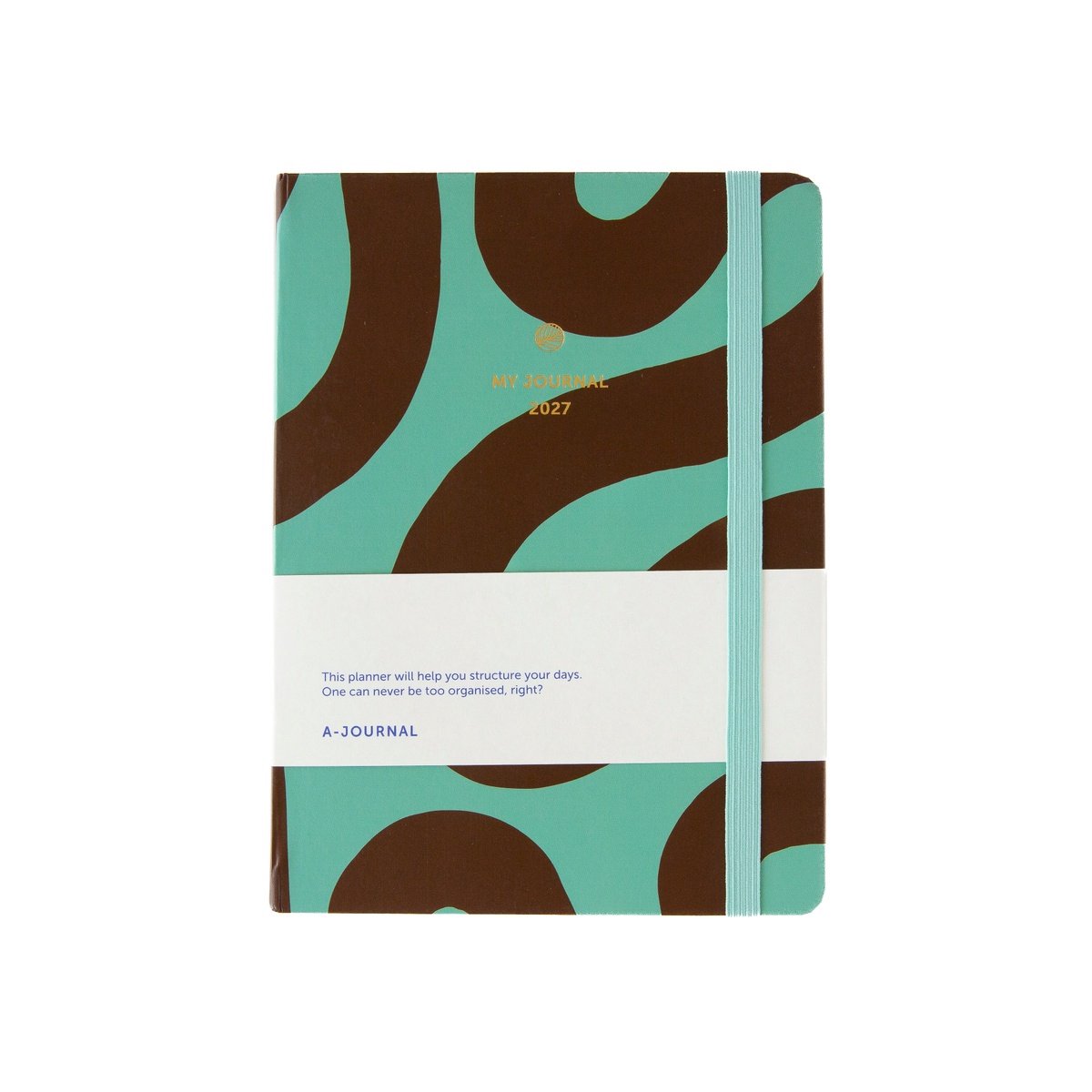 My Journal Agenda 2027 - Flow Chocolade Mintgroen