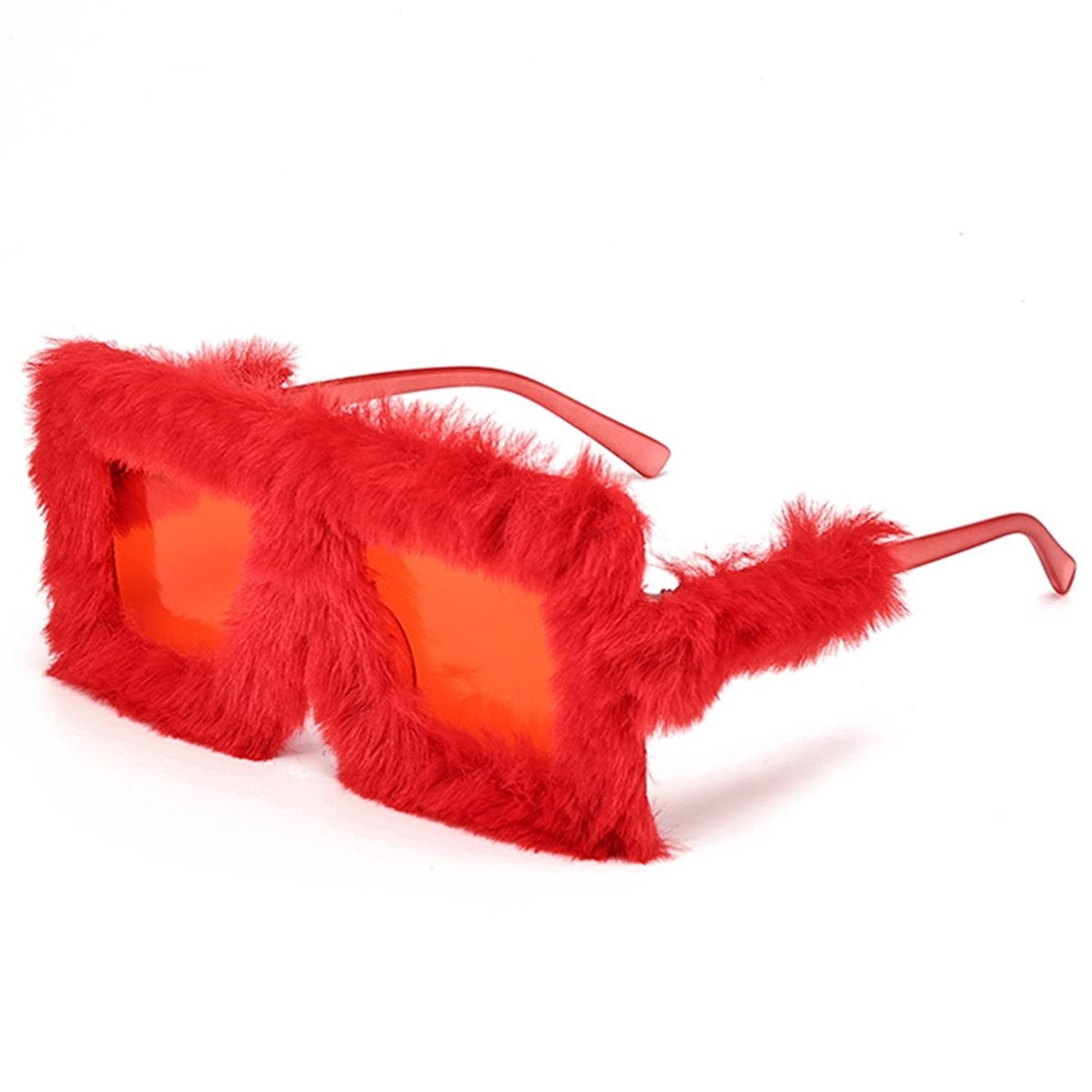 SolidKeus - Overmaat Plush Zonnebril voor Feestjes