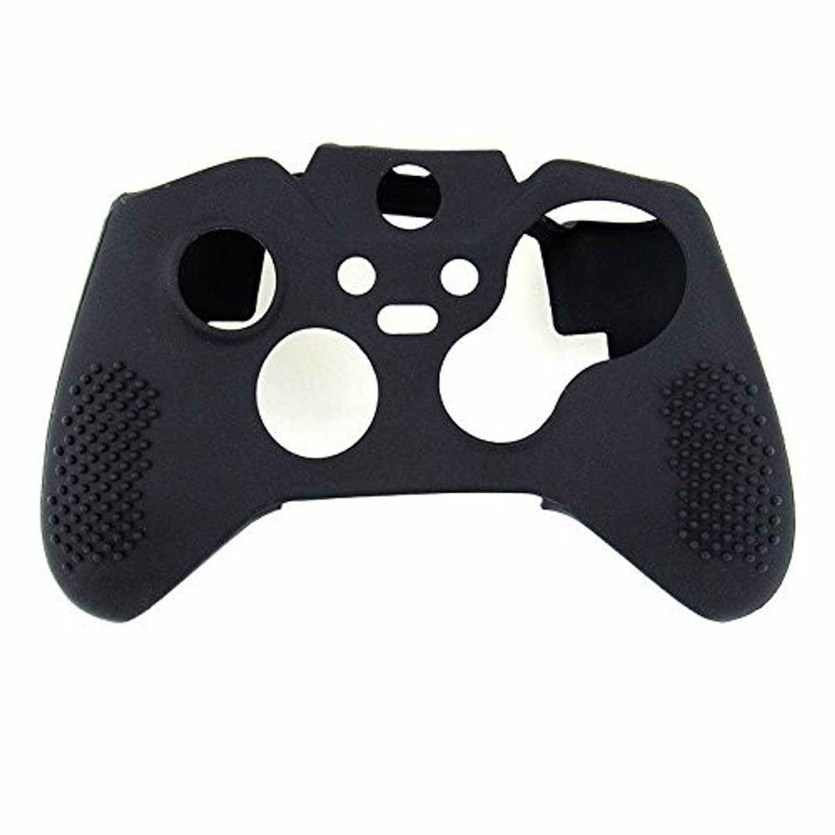 SolidKeus - Silicone Rubber Case voor Xbox One Elite Controller Zwart