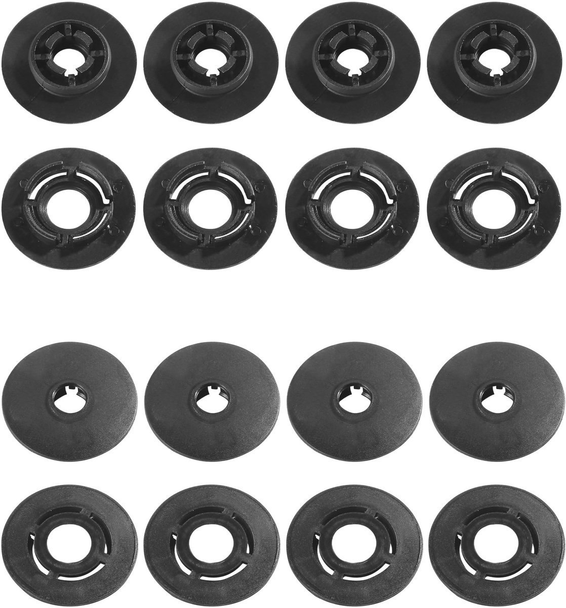 SolidKeus - Set van 16 Auto Vloermat Clips voor Veiligheid en Stabiliteit