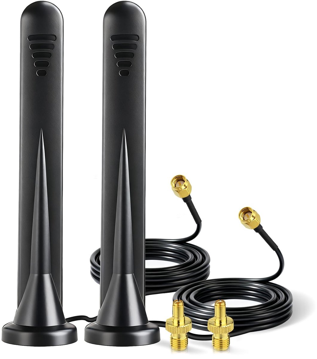 SolidKeus - 5G 4G LTE Antenne met Magnetische Basis en 3 Meter Kabel