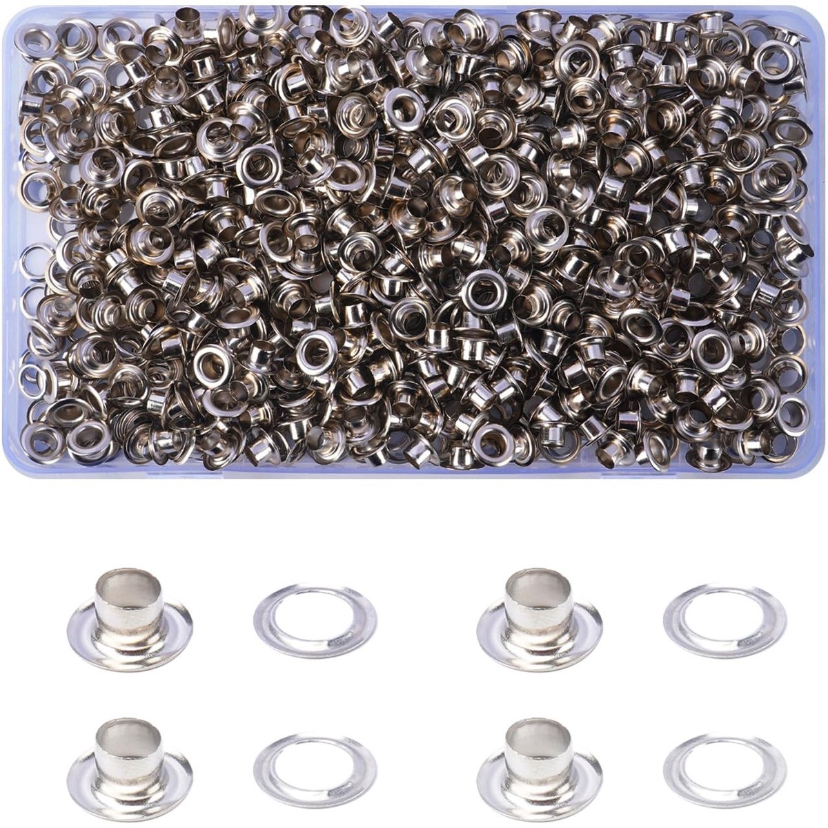 SolidKeus - 500 Stuks Gereedschap Kit 5 mm Ogen Set