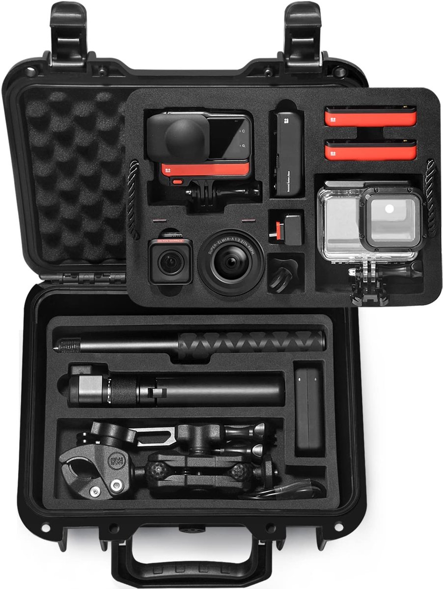 SolidKeus - Waterdichte Koffer voor Insta360 ONE RS Accessoires