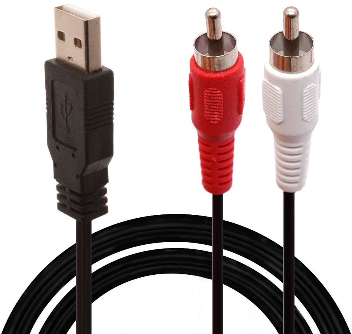 SolidKeus - USB naar RCA Kabel voor Audio en Video