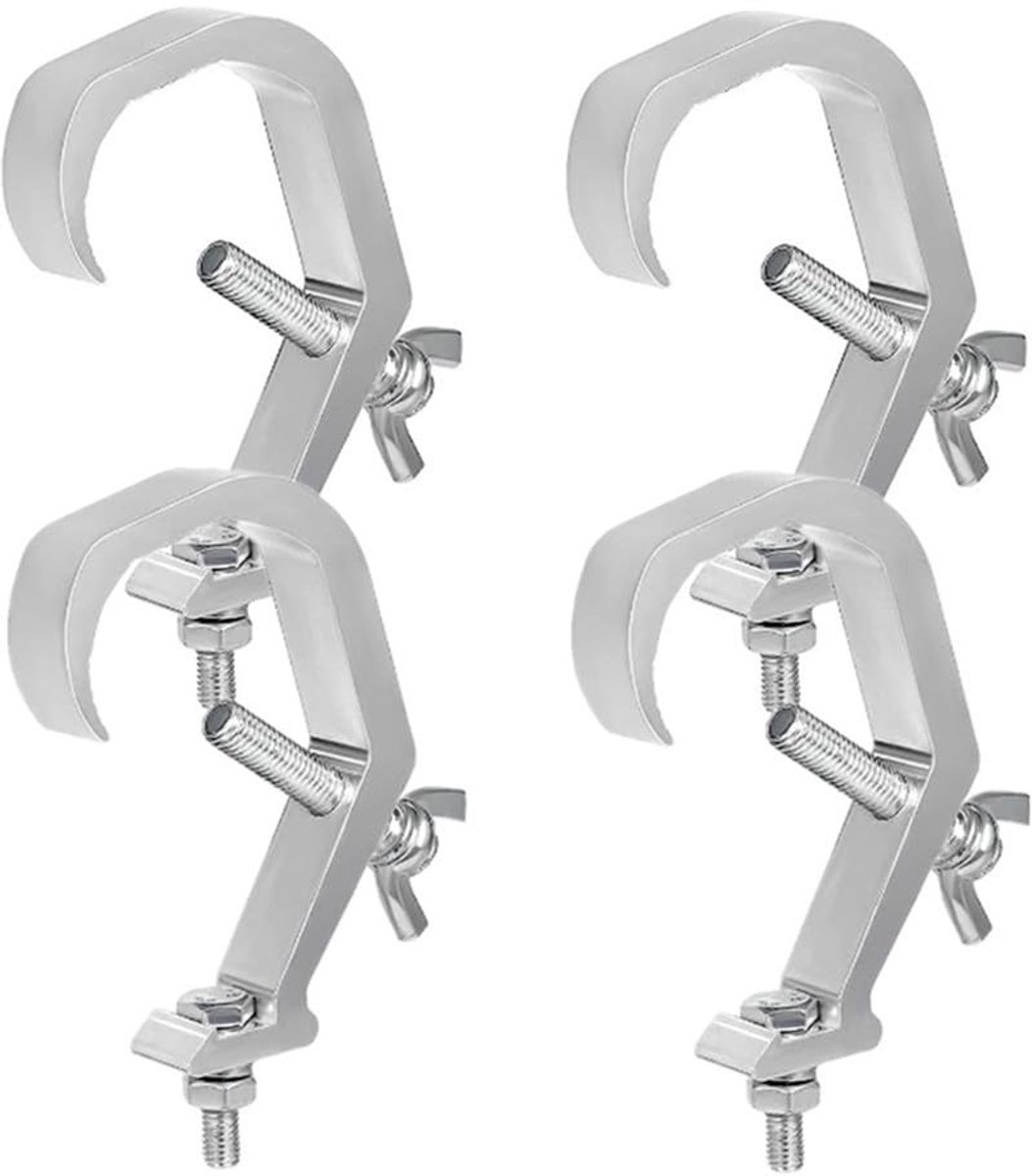 SolidKeus - Set van 4 Heavy Duty Truss Klemmen voor Verlichting