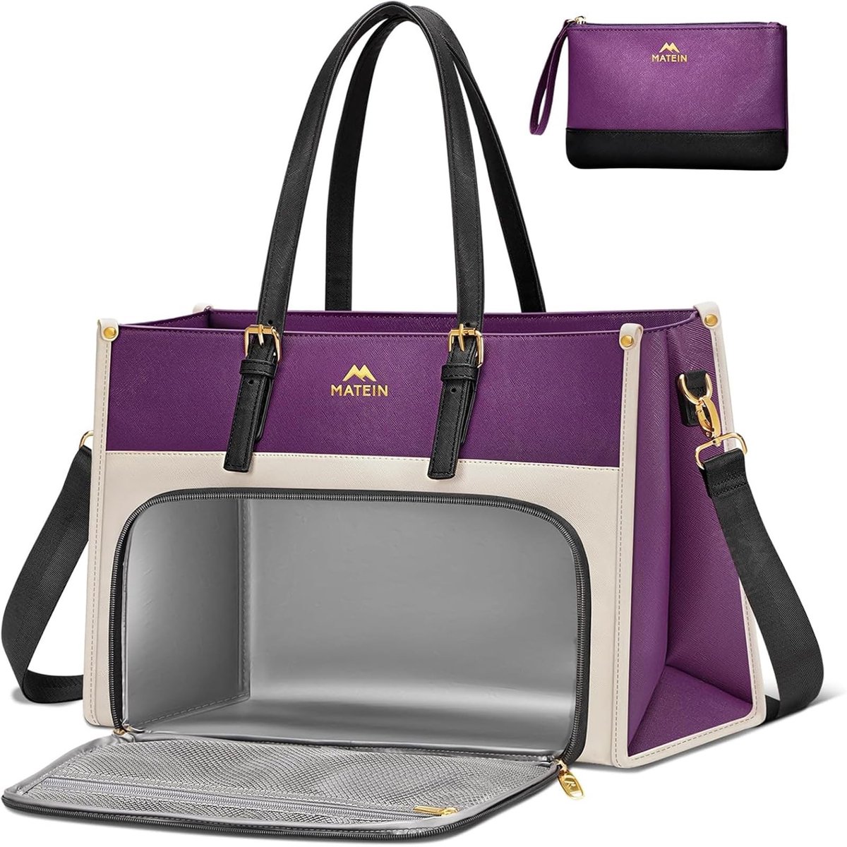 SolidKeus - Dames Laptoptas met Isolatie en Lunchcompartiment