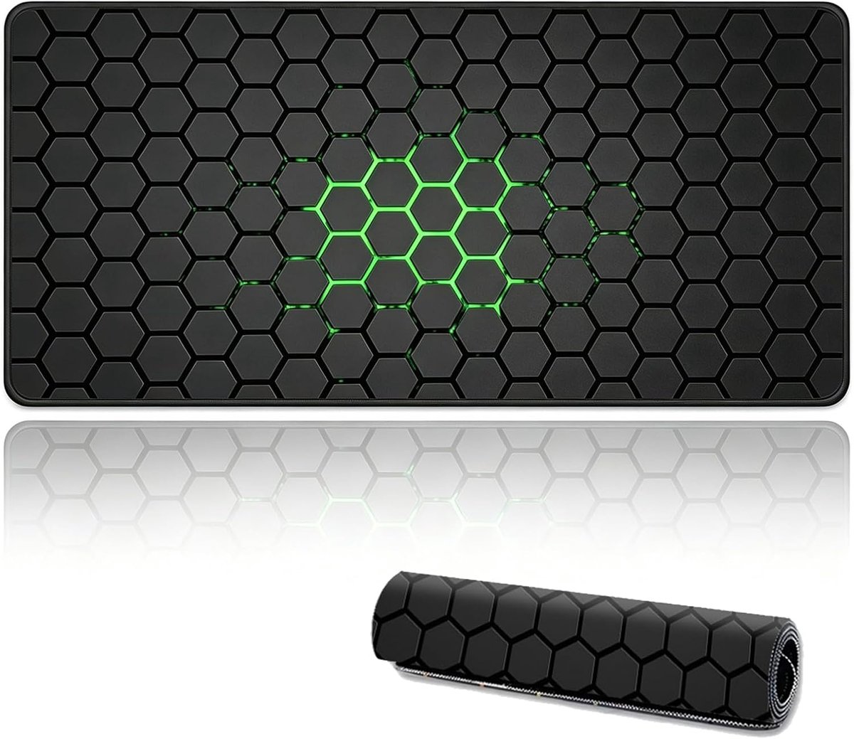 XXL muismat - gaming muismat 900 x 400 x 3 mm - XXL muismat - bureaumat - bureauonderlegger - antislip - waterafstotend - voor pc-kantoor - werk - gaming - studie - laptop - computer - thuis