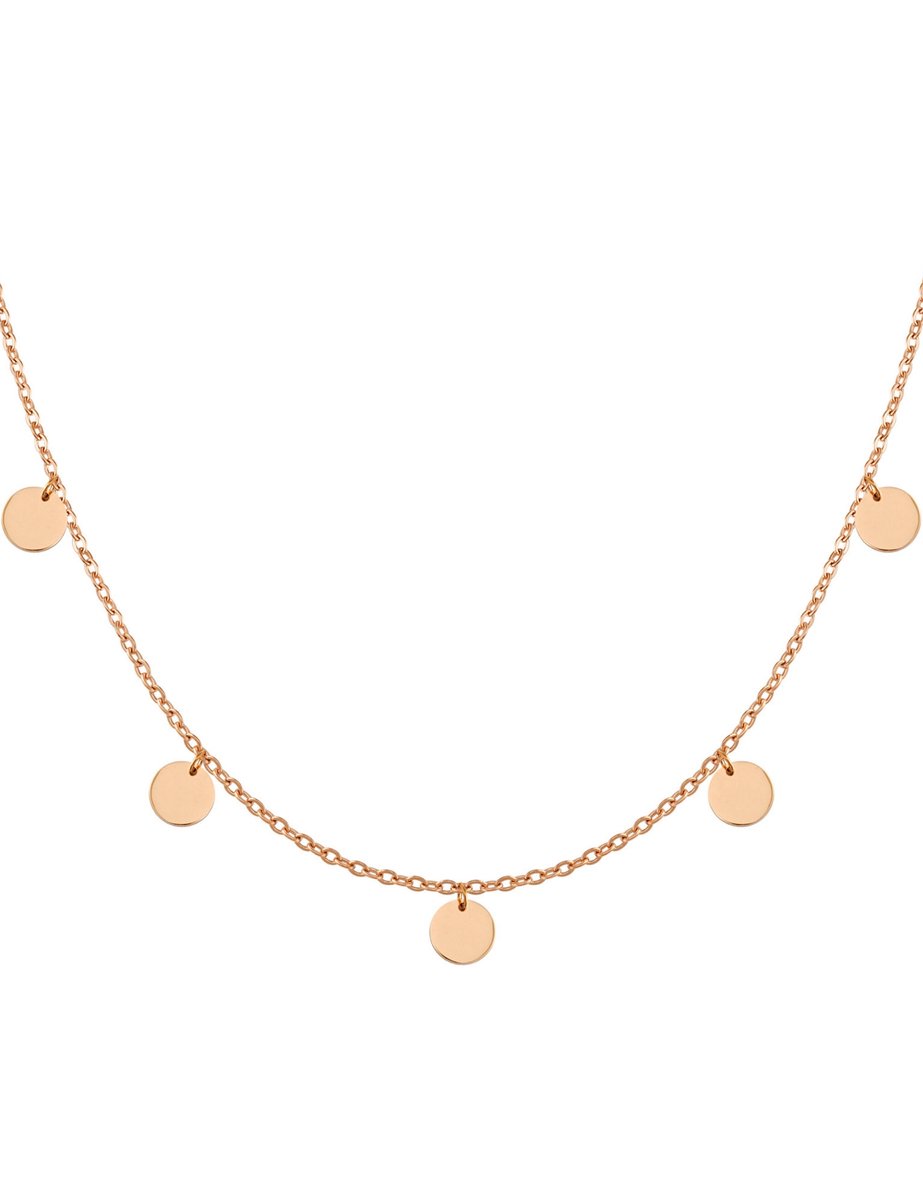 good.designs Ketting met vijf munten