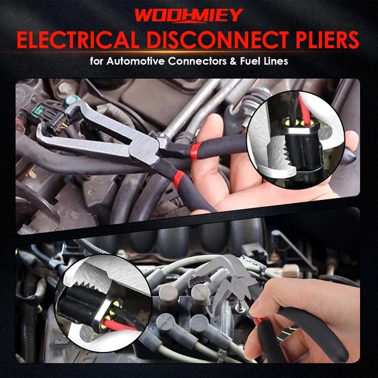 SolidKeus - Set van 3 Pliers voor Autoconnectoren van Koolstofstaal van Solidkeus — afbeelding 5