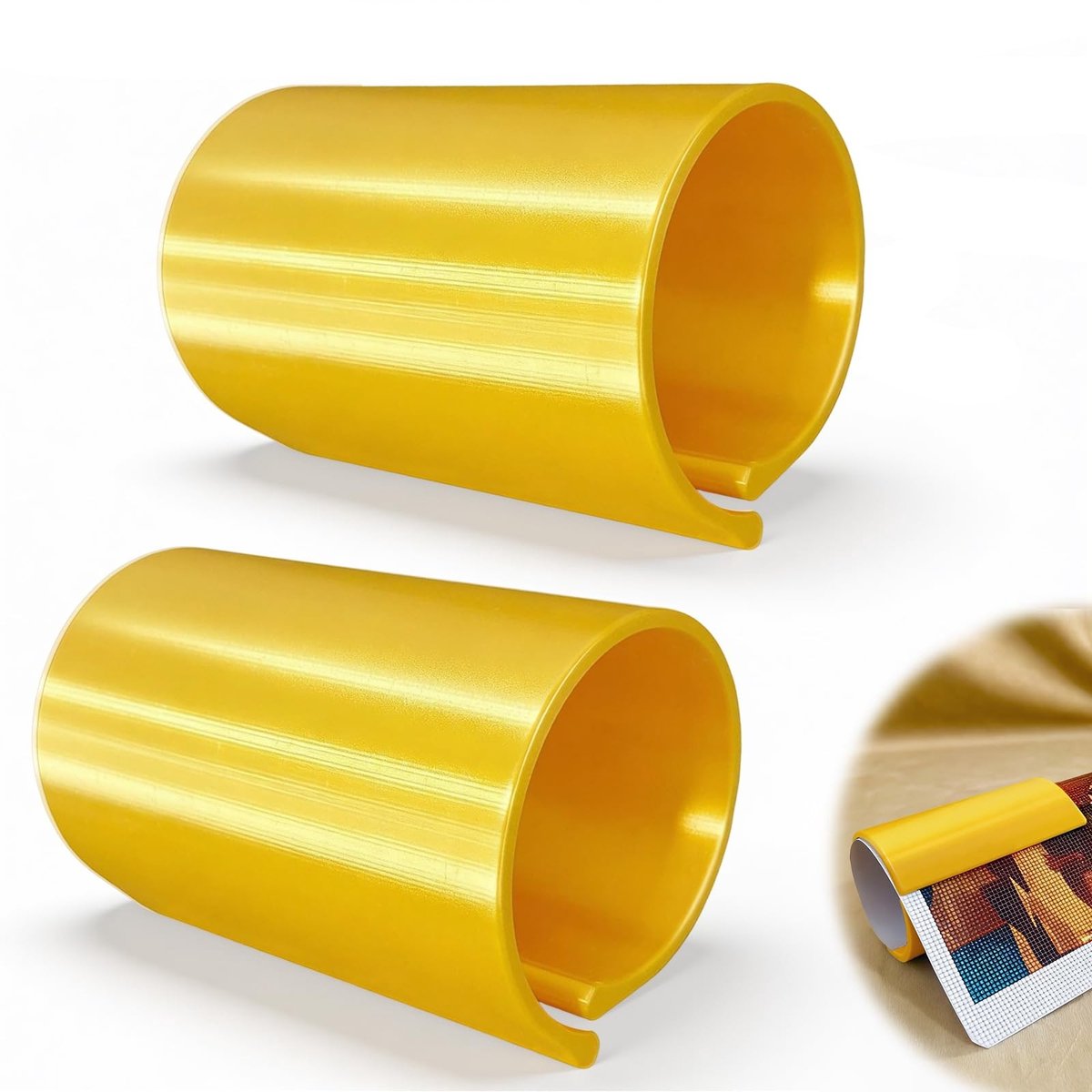 SolidKeus - Set van 2 Diamant Schilder Rollers