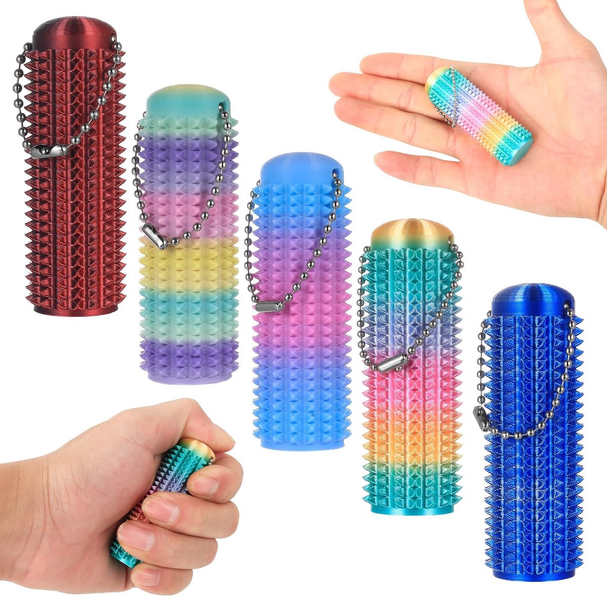 SolidKeus - Set van 5 Acupressuurballen voor Stressverlichting