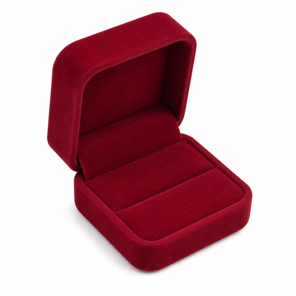SolidKeus - Elegante Rode Ringdoos voor Bruiloft en Aanzoek